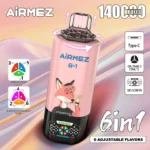 Airmez FOX 140000 口 6 合 1 – 一支电子烟，可吸 140,000 口，6 种口味 - obrazek 4