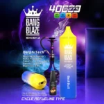 Bang Blaze 水烟 40000 口 – 一款设备,无与伦比的强劲动力和绝佳口感 - obrazek 9