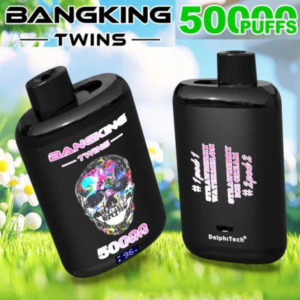 Bang King Twins 50,000 口一次性电子烟 – 双倍动力,双倍口味 | VapoMistrz