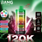 Bang Legend 120000 口 5 合 1 口味 – 一次性电子烟，性能和口味无与伦比！ - obrazek 5