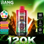 Bang Legend 120000 口 5 合 1 口味 – 一次性电子烟，性能和口味无与伦比！ - obrazek 9