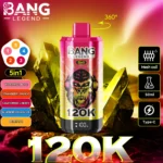 Bang Legend 120000 口 5 合 1 口味 – 一次性电子烟，性能和口味无与伦比！ - obrazek 10