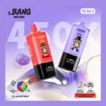 Bang Leader 45万口 - 15合1可充电一次性电子烟，带可调节冷却和智能显示屏 - 批发