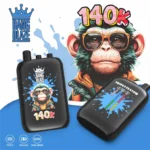 Bang Blaze 140K 口电子烟 – 三合一口味，双网状线圈，USB-C接口 - obrazek 6