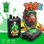 Bang Blaze 140K 口电子烟 – 三合一口味，双网状线圈，USB-C接口 - obrazek 2