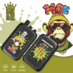 Bang Blaze 140K 口电子烟 – 三合一口味，双网状线圈，USB-C接口 - obrazek 5