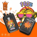 Bang Blaze 140K 口电子烟 – 三合一口味，双网状线圈，USB-C接口 - obrazek 4