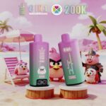 Bang King 20万口电子烟 – 8种口味合一，双网状线圈，LED显示屏 - obrazek 9