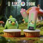 Bang King 20万口电子烟 – 8种口味合一，双网状线圈，LED显示屏 - obrazek 13