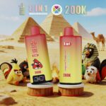Bang King 20万口电子烟 – 8种口味合一，双网状线圈，LED显示屏 - obrazek 4