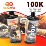 QQ Bang 100K口数 - 双网膜一次性电子烟，带USB-C接口 - obrazek 7