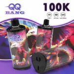 QQ Bang 100K口数 - 双网膜一次性电子烟，带USB-C接口 - obrazek 6