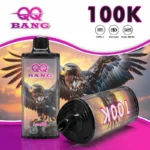 QQ Bang 100K口数 - 双网膜一次性电子烟，带USB-C接口 - obrazek 5