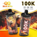 QQ Bang 100K口数 - 双网膜一次性电子烟，带USB-C接口 - obrazek 4