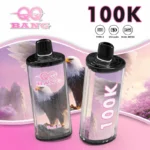 QQ Bang 100K口数 - 双网膜一次性电子烟，带USB-C接口 - obrazek 2